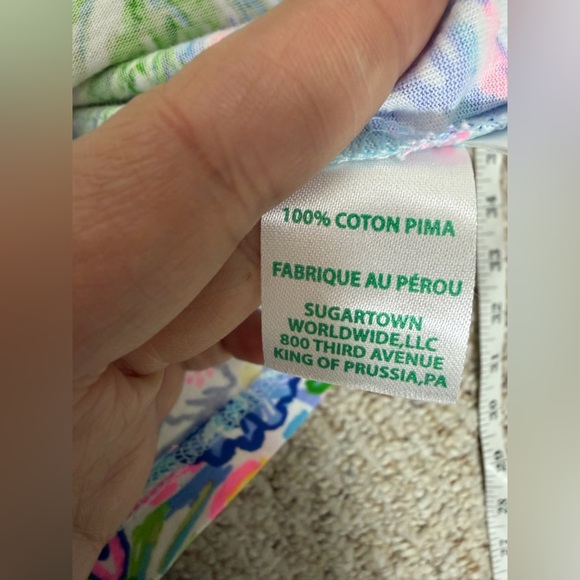 Lilly Pulitzer Kristen Lilly Loves Hawaii Dress size L - Picture 7 of 9